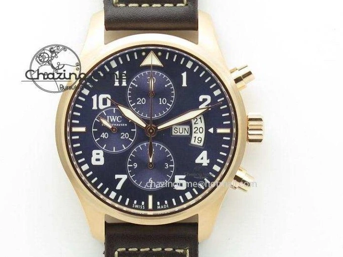 MIROTIME 0116 Fashionable Mark XVIII IW327002 V6F Best Edition White Dial On Black Leather Strap A 7312